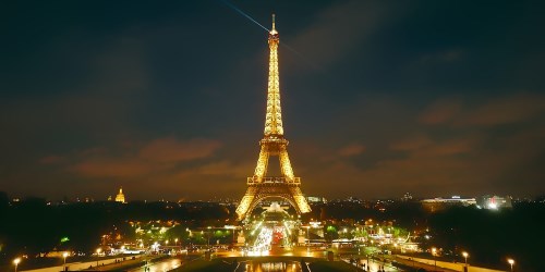 the Eiffel Tower